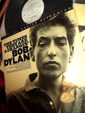 BOB DYLAN THE TIMES THEY ARE A-CHANGIN' LP MFSL ORIGINAL MASTER RECORDING NM