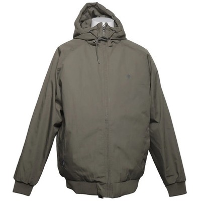Volcom, Anorak, Größe: L, Grün, Baumwolle/Recyceltes Polyester, Einfarbig #nbe