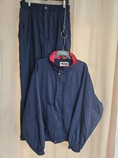 Vintage HEAD Men's Track/Sportswear Navy Red 2 Pc Jacket Pant Set Large EUC