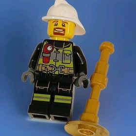 LEGO City Fireman Minifigure from 60112