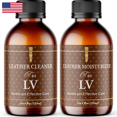 Bingbrofam Leather Cleaner Moisturizer Set For Louis Vuitton Shine Your Louis