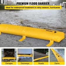 VEVOR Flood Bag, 24 ft Length x 12 in Height, Reusable PVC Water Diversion Tubes