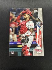 Deivy Grullon 2020 Topps Update Series Rookie card #U-157 Phillies. rookie card picture