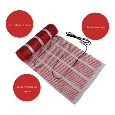 Electric Floor Heating System Set Underfloor Mat Temperature Controller Sensor