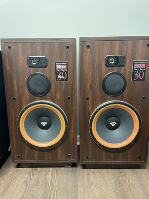 Cerwin Vega RE-30, Large 3-way Floor Speakers Excellent condition