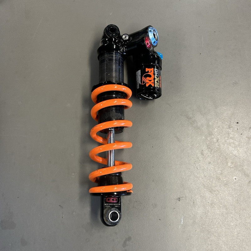 2024 FOX DHX2 Factory Rear Coil Shock 230mm X 65MM Spring Black/Orange