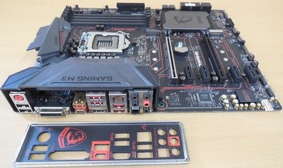 MSI Z270 GAMING M3 MS-7A62 Mainboard +Blende Intel Z270 Sockel 1151 DDR4* m1168