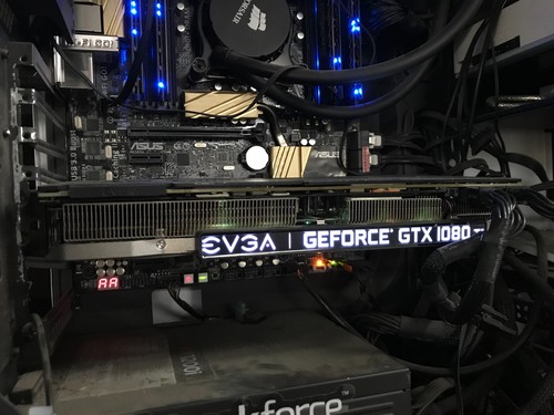 EVGA GeForce GTX 1080 T1 FTW3 / 11G-P4-6696-KR / 11GB GDDR5X Graphics Card - Picture 2 of 7