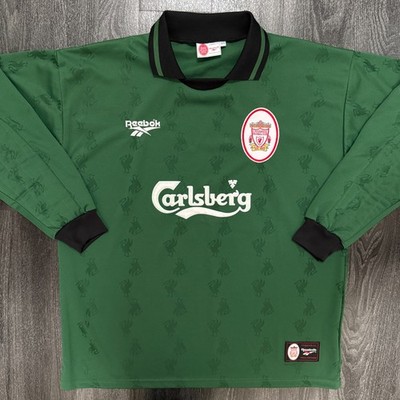 Original Reebok Liverpool 1996/1997 Torwarttrikot Herren Extra Large XL