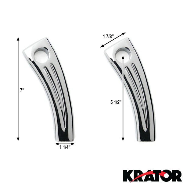 Elevador de manillar cromado de 5,5" para Honda VT Shadow Ace Classic 500 700 750 1100 Foto 4 de 4