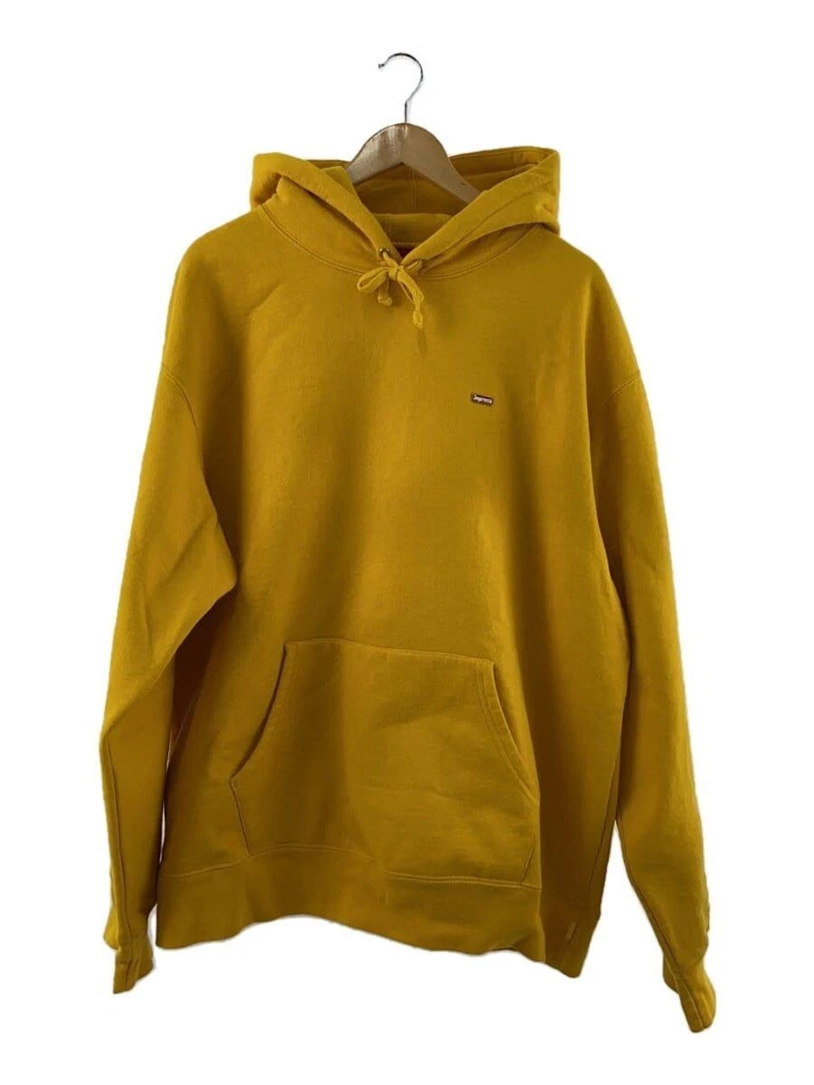 Sweat à capuche Supreme XL coton jaune RN101837 occasion