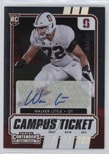 2021 Contenders Draft Picks College Campus Ticket /99 Walker Little Auto 11ur