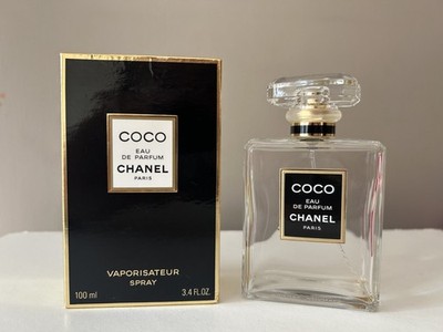 CHANEL COCO EDP 100ml EMPTY BOTTLE Eau De  PARFUM & BOX EMPTY
