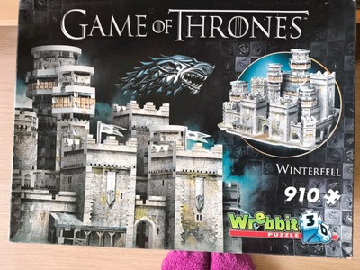Wrebbit3D Game of Thrones Winterfell 910 Teile 3D Puzzle ab 14 Jahre NEU OVP