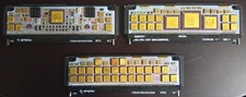 3 Rare Vintage US Navy Mil-Spec Sperry AN/UYK-44 Gold Computer Cards