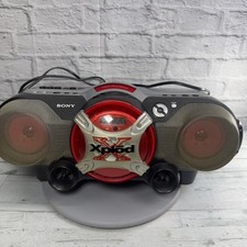 SONY XPLOD CFD-G505 Boombox Only Tape  Radio WORKS PARTS ONLY