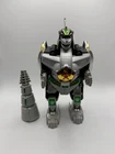 Vintage 1993 Bandai Mighty Morphin Power Rangers Deluxe Dragonzord Toy *Tested