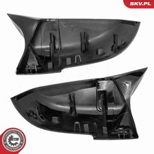 Copri specchietti retrovisori neri lucidi<br>51167292745 51162222544 Ricambio adatto per F30 F22 F32 F33 2012-2020 (destra: 52536-05020) | Leroy Merlin
