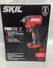 SKIL PWRCORE12 Brushless 3/8" Driver Cordless Impact Wrench- Free S&H