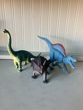 Boley Nature World Prehistoric Dinosaur Lot Of 3 Collectible Figures Jurassic
