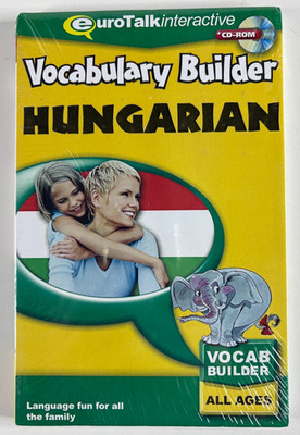 Vocabulary Builder Hungarian EuroTalk Interactive CD All Ages New Sealed