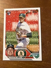 2023 Topps Holiday #H183 Mason Miller Baseball Card RC Rookie A's/Padres