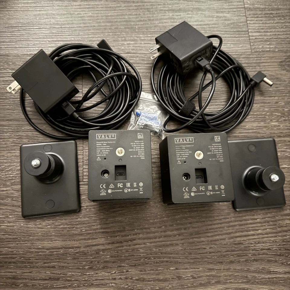 3 HTC Vive Tracker 2.0 + 2 estaciones índice de válvulas 2.0 Vrchat seguimiento de cuerpo completo Foto 4 de 4