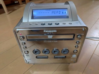 JUNK】 Panasonic Q GAMECUBE SL-GC10 DVD Game Player Console Power