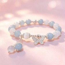 Butterfly Cat s Eye Bracelet Exquisite and So...