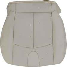 Driver Side Bottom Lower Replacement Perforated Leather Seat Cover Tan C Compat