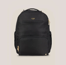 New JuJuBe Classic Diaper Backpack Black Diaper Bag Changing Pad Stroller Straps