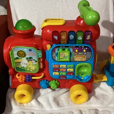 Vtech Sit-to-Stand Ultimate Alphabet Train, Ride-On Train Toy  