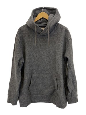 【US Duty Included】Re made in tokyo japan wool melton pullover hoodie XL wool gre