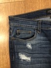Judy Blue Womens 11/30 Inseam 29 Skinny Distressed Buffalo Plaid Patch Jean — photo 5