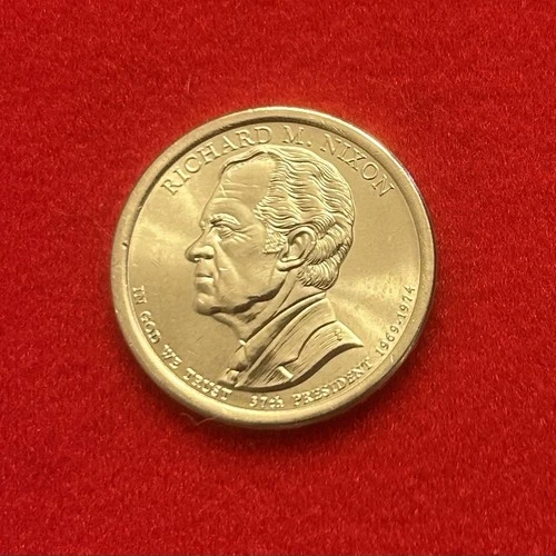 2016-D Presidential Dollar Richard Nixon — photo from another recent sale