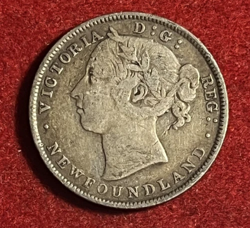 1890 Newfoundland 20 Cents — photo from the most recent tracked eBay sale
