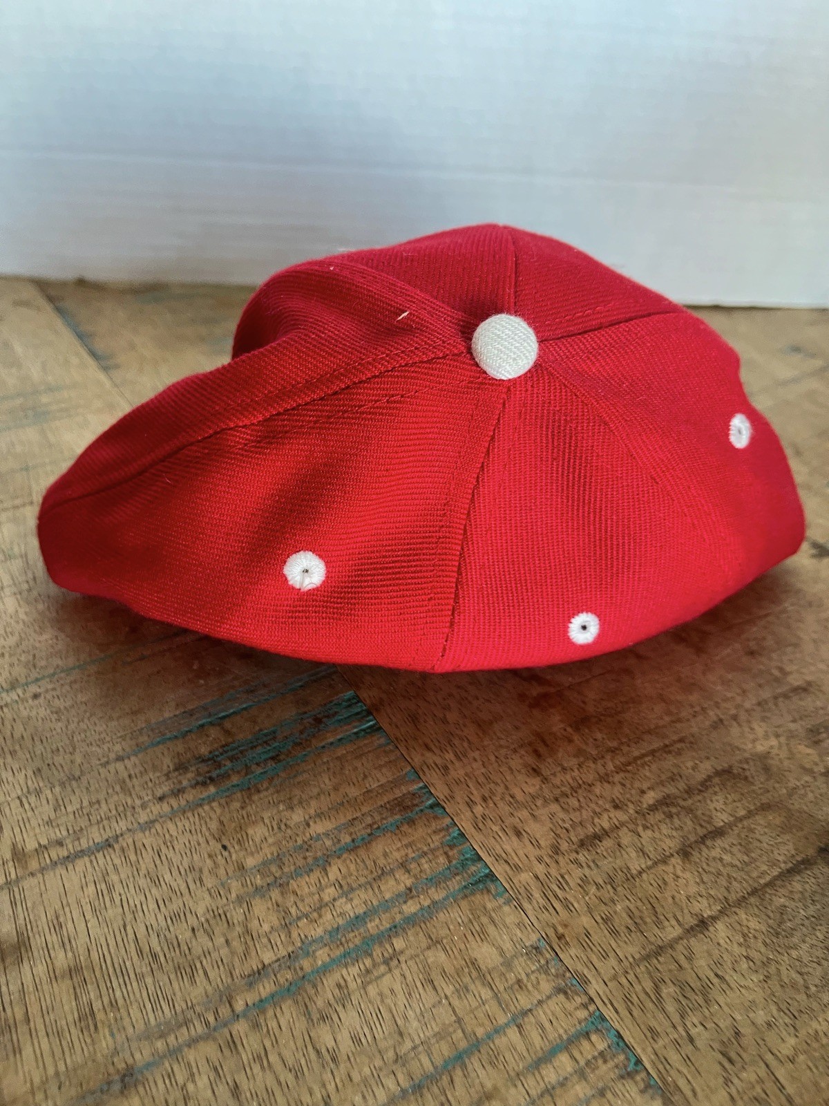 Plain Solid Red Hat Adjustable Adult Size OSFA So… - image 6