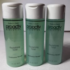 Proactive Revitalizing Toner /THREE Bottles 4 oz each  SEALED BOTTLES 