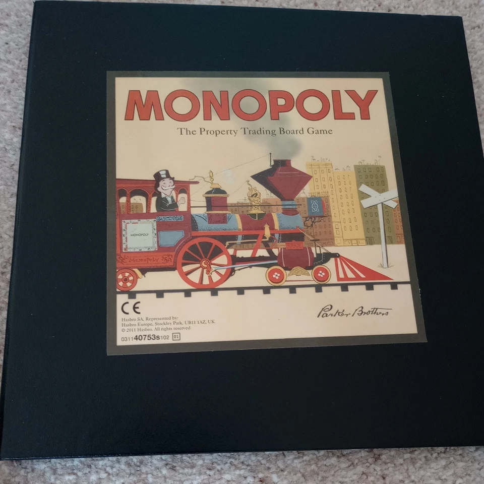 MONOPOLY: NOSTALGIA 1930'S WOODEN RETRO SET: SPECIAL EDITION BOARD GAME 2011 - Image 4 of 4