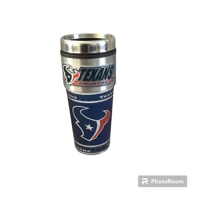 NFL Houston Texans Travel Tumbler Mug Cup 16oz. Great American Products BPA Free