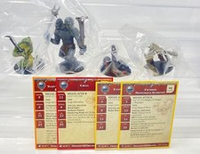 Dungeons  Dragons Miniatures: Large Monsters Lot 2 4 Models w/ Cards WOTC