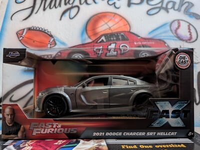 Jada Metals Diecast 1:24 Fast & Furious  Dodge Charger SRT Hellcat 