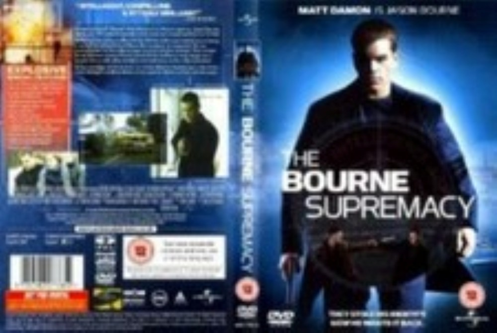 The Bourne Supremacy DVD FREE SHIPPING