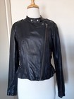 just jeans jacket LEATHEAR size 10