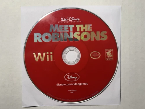 Meet the Robinsons Nintendo Wii Game 2007 - Acceptable Condition E10+