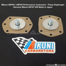 Mikuni Perf Carburetor Pump Diaphragm N107.030 2pcs 40phh 44phh Datsun Solex Mikuni Perf Carburetor Pump Diaphragm N107.030 2pcs 40phh 44phh Datsun Solex