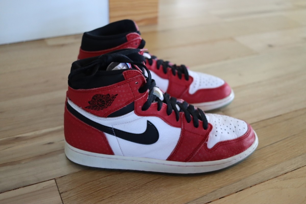Nike Air Jordan 1 Retro High OG 'Origin Story' Spiderverse Sz 11