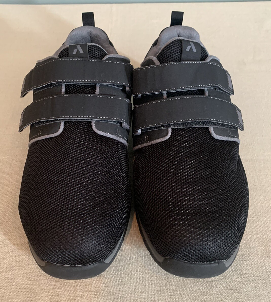 Anodyne No.74 Mens Black Diabetic Comfort Double Strap Shoe Sz 11.5 XW