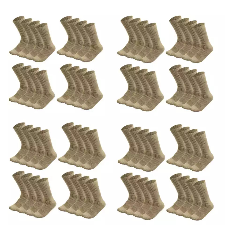 Venta al por mayor Calcetines Para Hombre Beige Militar Ejército Combate Trekking Senderismo Talla 10-13,13-15