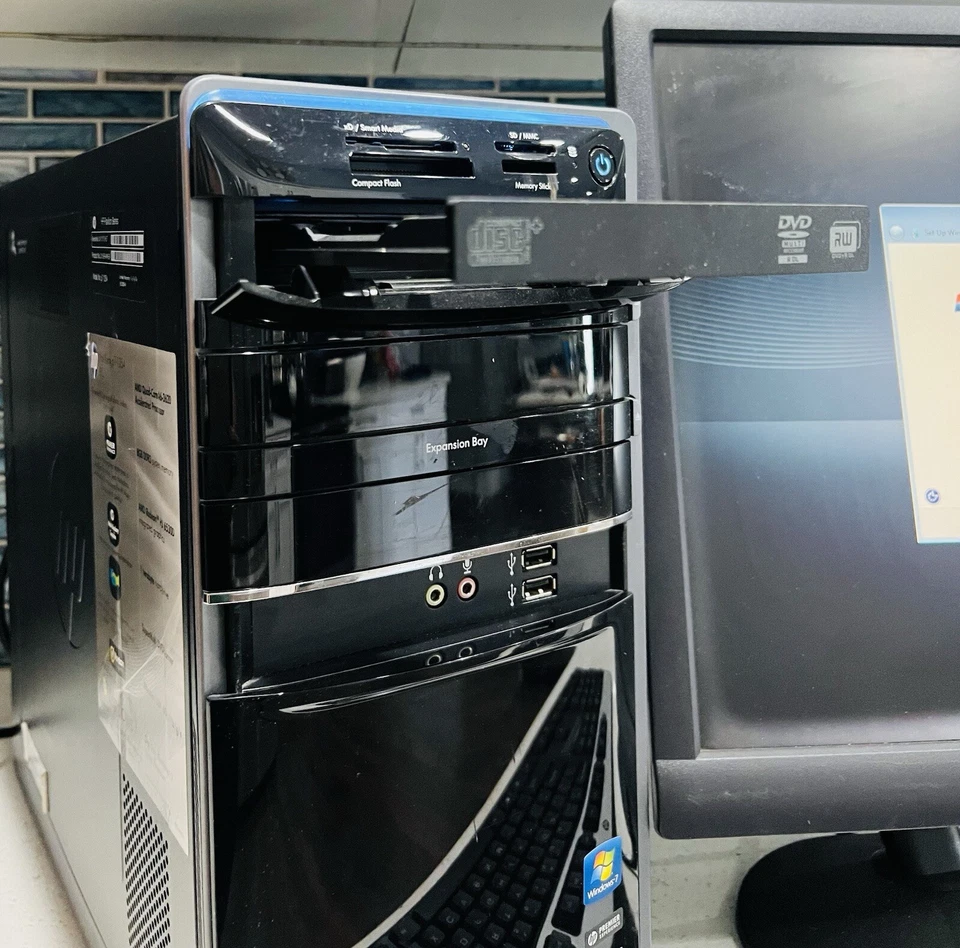 HP Pavilion p7-1257cb AMD QUAD-Core A6-3620 PC -Dell 19" Monitor E193FPP - Image 4 of 4